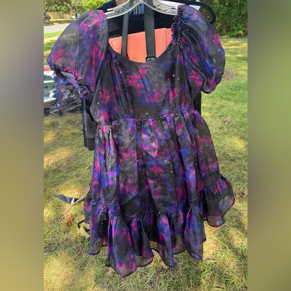 Galaxy Print Dress